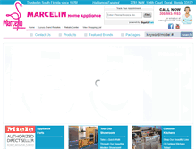 Tablet Screenshot of marcelin.com